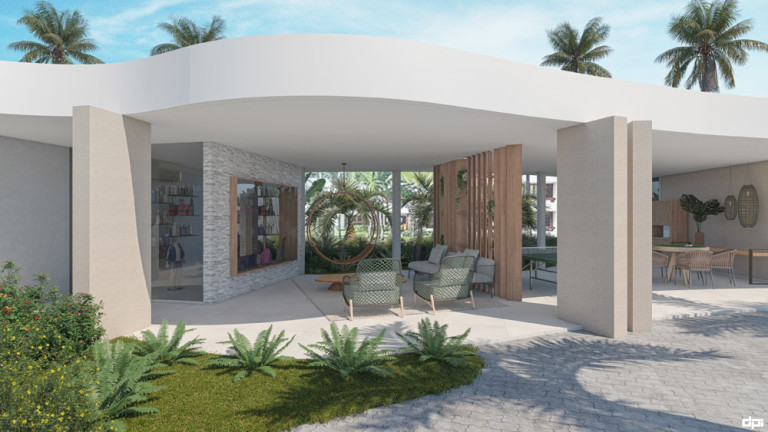 Flat com 2 Quartos à Venda, 62 m² em Muro Alto - Ipojuca
