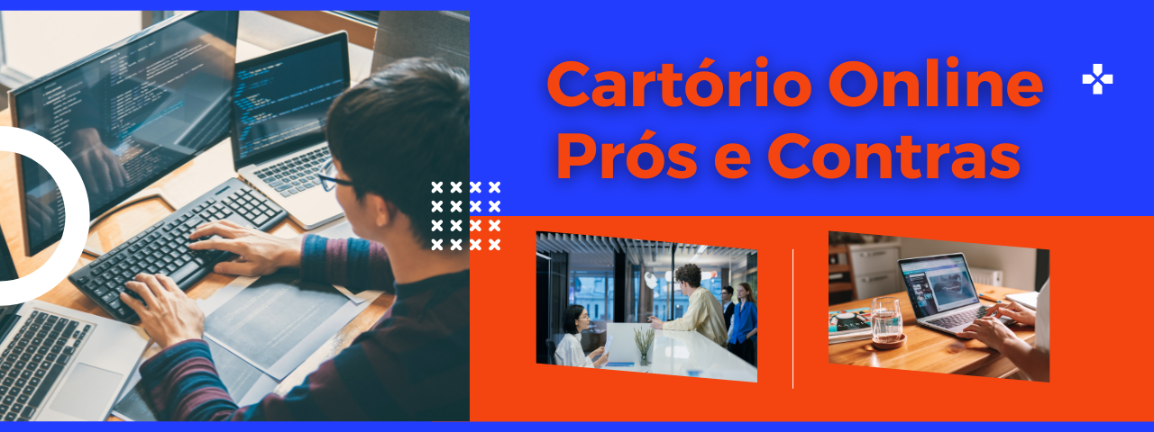 Capa do artigo 'Cartório Online: Vantagens E Desvantagens!' na categoria Cartório