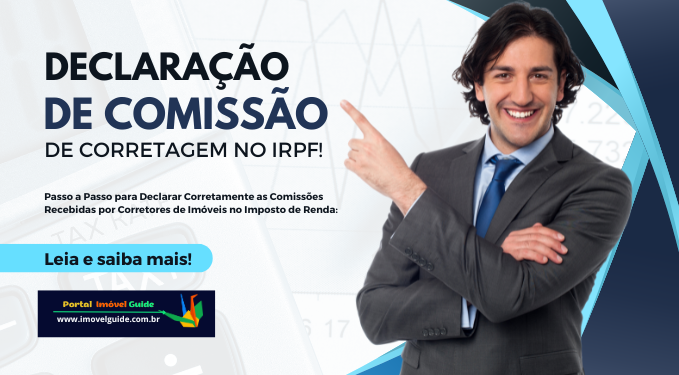 Capa do artigo 'Declaração De Comissão De Corretagem No Irpf!' na categoria Corretor de Imóveis