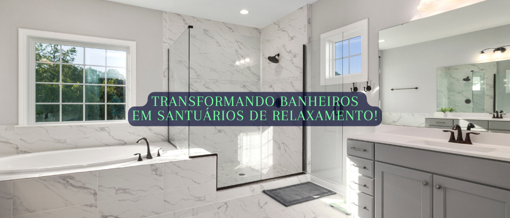 Capa do artigo 'Transformando Banheiros Em Santuários De Relaxamento' na categoria Imóveis