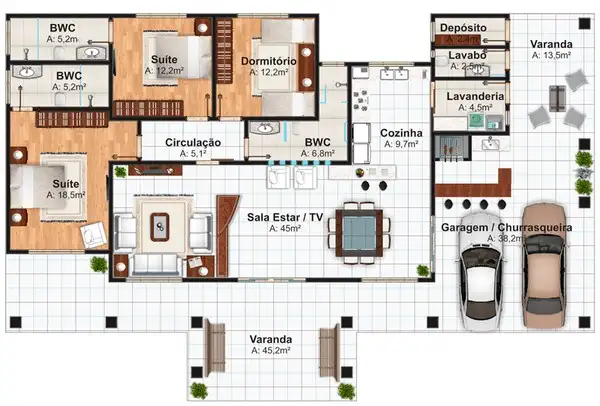 imagem de decoração