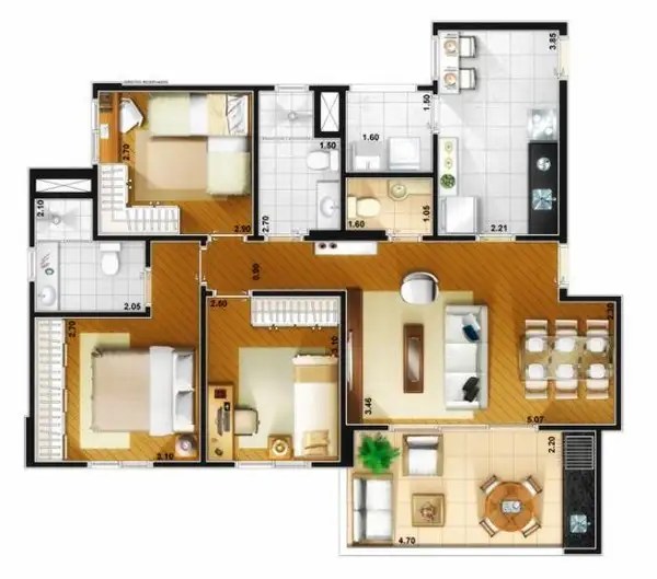 imagem de decoração