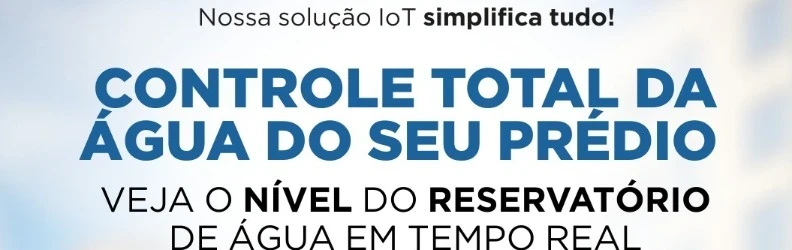 Capa do perfil de Monitoramento  de caixa d’água, Cisternas  e bombas
